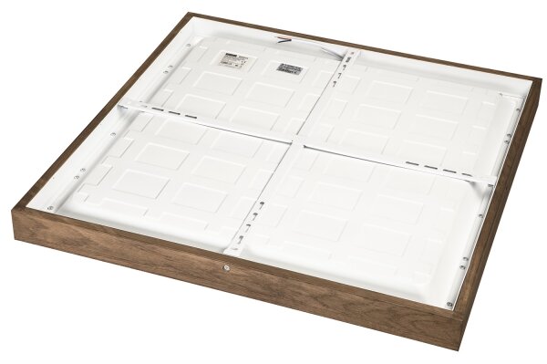 Brilagi-LED Lampada dimmerabile WOODY FRAME LED/50W/230V rovere 60x60 cm IP44 +