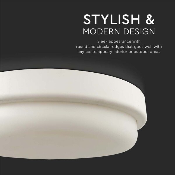 Plafoniera LED da bagno LED/12W/230V 3000K IP54 diametro 15 cm
