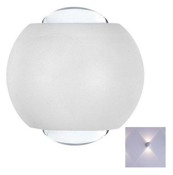 Applique a LED da esterno LED/2W/230V 4000K IP54 bianco