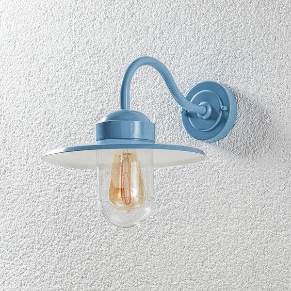 K.S. Verlichting Applique da esterni DOLCE, Blu, Alluminio, Applique da esterni