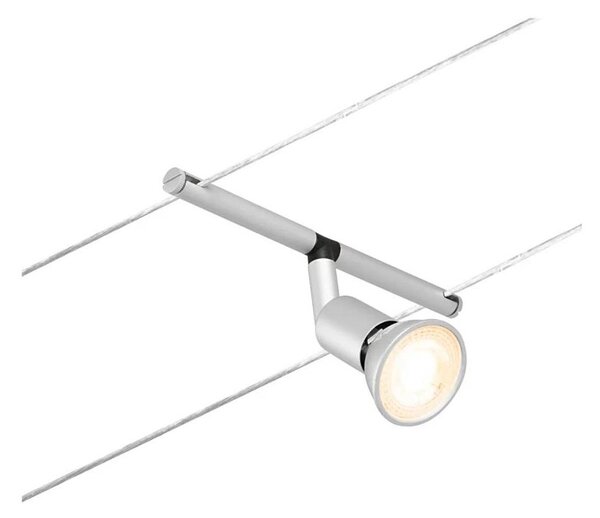 Paulmann 94443 - 1xGU5,3/10W Faretto per sistema a cavi SALT 12V cromo