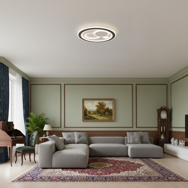 Brilagi - Plafoniera LED dimmerabile MODERN LED/89W/230V 3000-6000K + telecomando