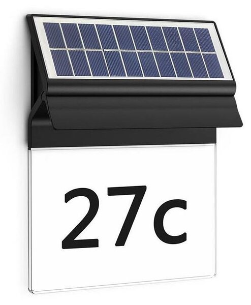 Philips - Numero civico solare LED ENKARA LED/0,2W/3,7V IP44