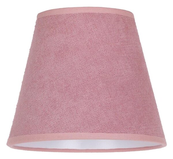 Duolla - Paralume per lampada da tavolo SOFIA XS E14 diametro 18,5 cm rosa