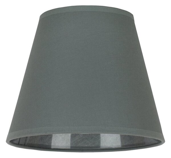 Duolla - Paralume per lampada da tavolo SOFIA XS E14 diametro 18,5 cm grigio