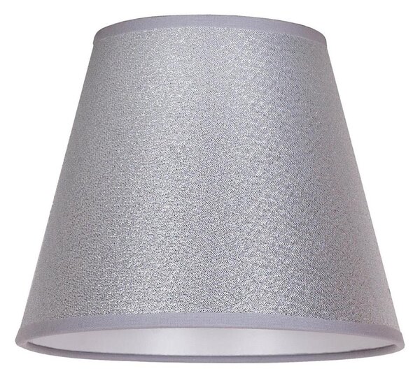 Duolla - Paralume per lampada da tavolo SOFIA XS E14 diametro 18,5 cm argento
