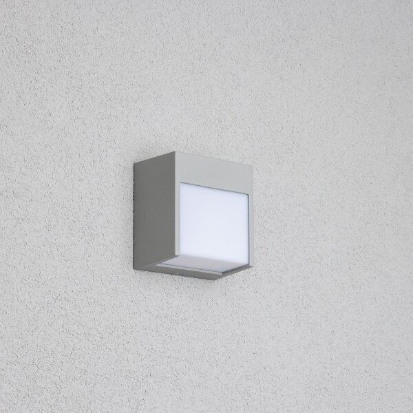 Brilagi - Applique a LED da esterno TERNI LED/12W/230V grigio IP44