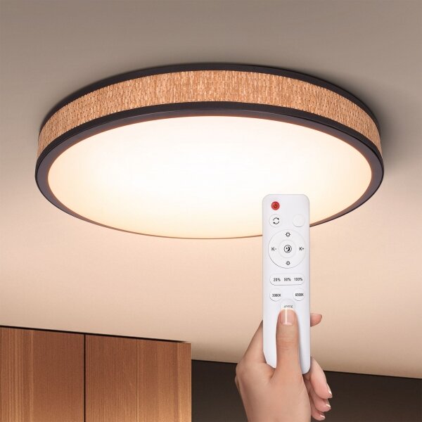 Brilagi - Plafoniera LED dimmerabile ROSA LED/48W/230V 3000-6500K + DO