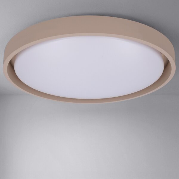 Brilagi - Lampada LED dimmerabile MATTEO LED/60W/230V 3000-6500K diam. 51,5 cm taupe+telecomando