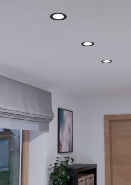 Eglo 33996 - Lampada da incasso LED dimmerabile SALICETO LED/6W/230V nero