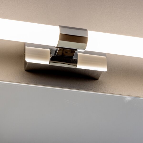 Brilagi - Lampada a LED per specchio da bagno DIANA 10W/230V IP44 cromo lucido