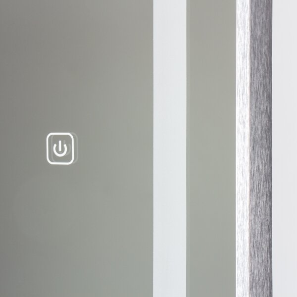 Brilagi - Specchio da terra BELLEZA LED/42W/230V 160x50 cm IP44 CRI 90 dimmerabile +CCT
