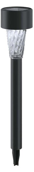 Aigostar - Lampada solare LED LED/0,006W/1,2V 29,5 cm nero 6500K IP44