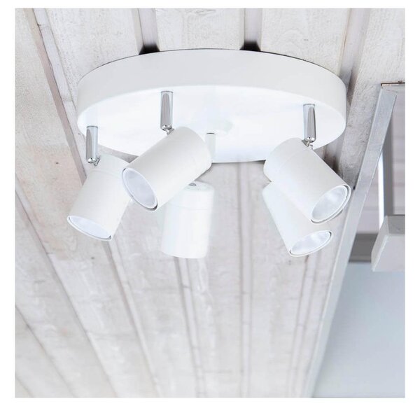 ByRydens 4200730-5002 - Faretto da soffitto CORRECT 5xGU10/7W/230V bianco