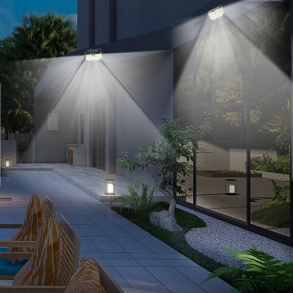 Immax 08486L - Applique a LED solare con sensore LED/4W/5,5V IP65