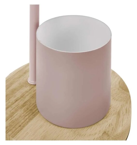 Lampada da tavolo POPPY 1xE27/25W/230V rosa