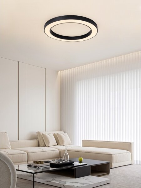 Immax NEO 07210L-Luce LED dimmerabile PASTEL LED/68W/230V 95cm nero Tuya+RC