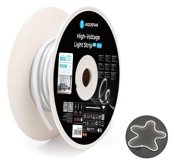 Aigostar - Striscia LED 50m LED/400W/230V 6500K IP65