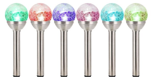 Grundig - Lampada solare a LED 1,2V 600 mAh multicolore
