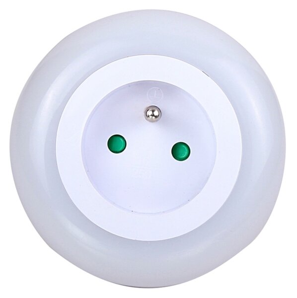 Retlux - Luce di orientamento a LED con sensore crepuscolare e presa LED/0,6W/230V