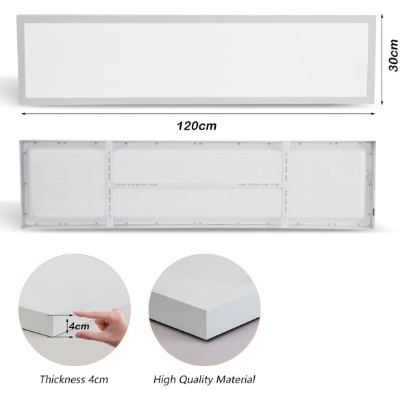 Brilagi - Lampada da bagno LED FRAME LED/50W/230V 3000/4000/6000K IP44 bianca