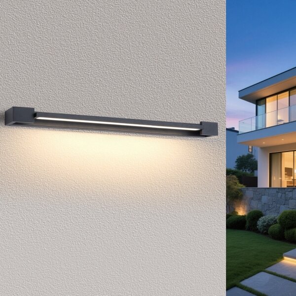 Brilagi-LED Illuminazione per specchio da bagno AQUA LINE LED/36W/230V 120 cm IP44 antracite