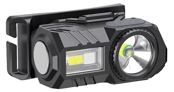 LED RGBW Dimmerabile ricaricabile lampada da testa USB LED/3W/5V IP43 190 lucente 24 h 750 mAh