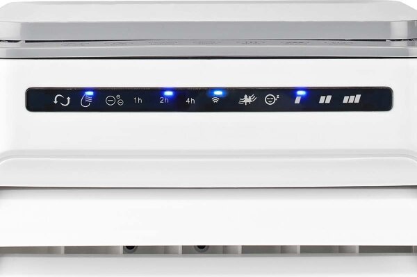 Nedis COOL116CWTW - Condizionatore 65W/230V Wi-Fi Tuya bianco + telecomando