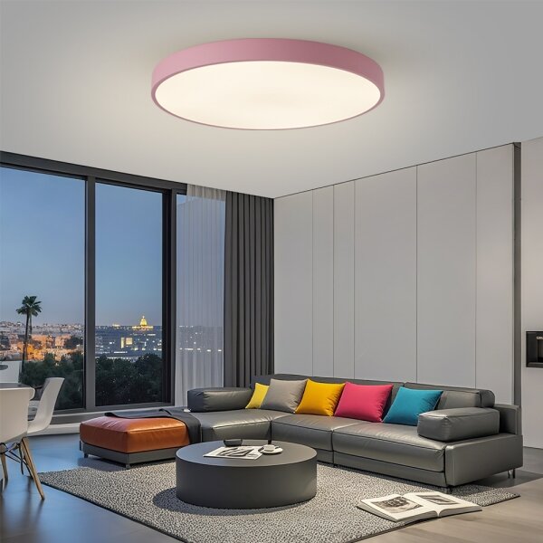 Brilagi-LED Lampada dimmerabile POOL SMART LED/128W/230V 100 cm Wi-Fi Tuya + telecomando rosa
