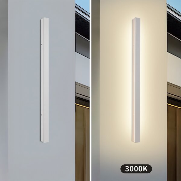 Brilagi - Applique LED da esterno LINEAR LED/22W/230V 3000K IP65 100 cm bianco CRI 90