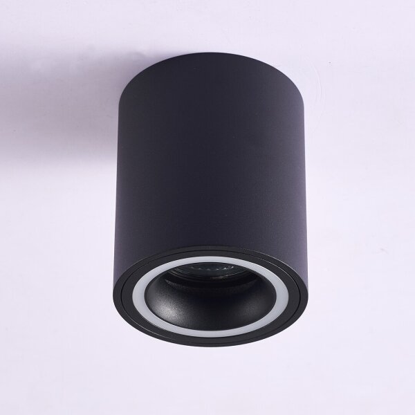 Rabalux 71160 - Faretto KOBALD 1xGU10/25W/230V arrotondato nero