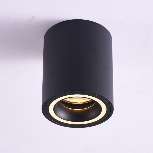 Rabalux 71160 - Faretto KOBALD 1xGU10/25W/230V arrotondato nero