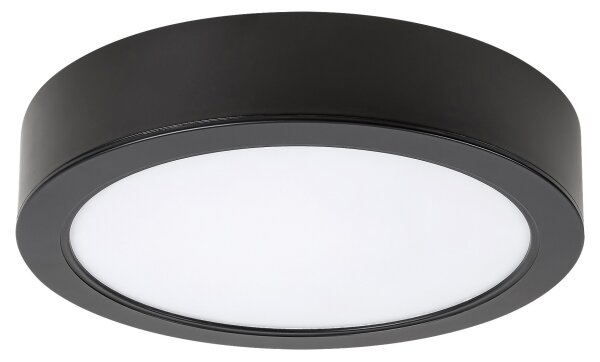 Rabalux 71198 - Plafoniera LED SHAUN LED/7W/230V diametro 12 cm nero