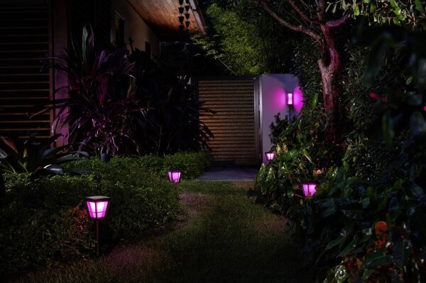 Philips 17459/30/P7 - Lampada esterna LED RGB Hue IMPRESS 2x8W 24V IP44