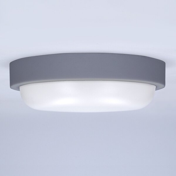 Solight WO745-G- Applique a LED da esterno LED/13W/230V 4000K IP54 grigio arrotondato