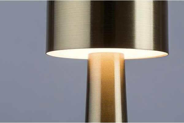 Rabalux 74207-LED Lampada da tavolo ricaricabile SENAN LED 2,7W/5V 1200mAh oro