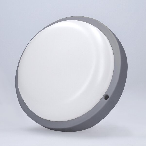 Solight WO745-G- Applique a LED da esterno LED/13W/230V 4000K IP54 grigio arrotondato