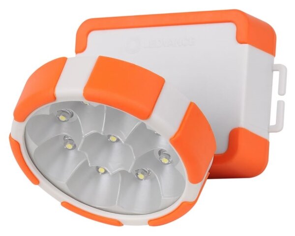 Ledvance - Lampada frontale LED ricaricabile FLASHLIGHT LED/1,5W/5V 1200 mAh