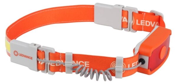 Ledvance - Lampada frontale LED ricaricabile FLASHLIGHT LED/3W/5V 1000 mAh