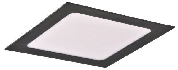 Lampada LED da incasso RIGEL LED/10W/230V 4000K 16,8x16,8 cm nero