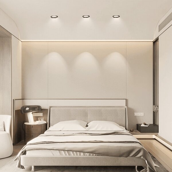 Brilagi - Faretto da incasso LED per bagno LED/4,8W/230V 3000K nero IP65
