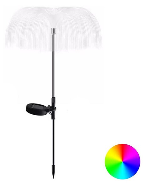 Aigostar - Lampada decorativa solare LED RGB LED/0,03W/1,2V 70cm IP44