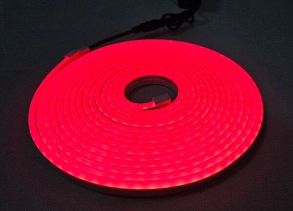 Striscia LED flessibile NEON LED/10W/230V 5 m IP65 rossa