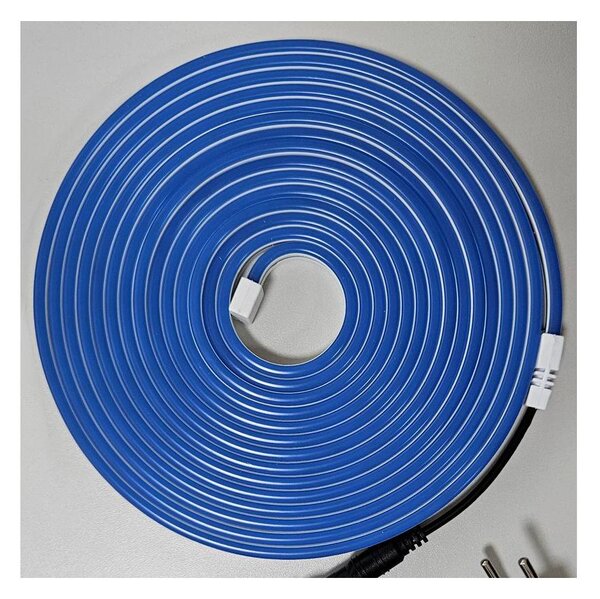 Striscia LED flessibile NEON LED/10W/230V 5 m IP65 blu