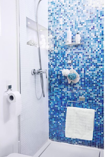 Supporto per articoli da toilette per doccia, autoportante Bestlock - Compactor