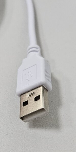LED Striscia flessibile NEON LED/5V USB 1,8 m bianca