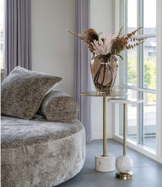 Tavolo rotondo in metallo ø 25 cm Salo - House Nordic