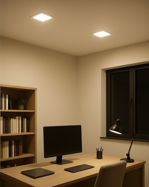 Lampada LED da incasso SQUARE LED/15W/230V 4200K 18,8x18,8 cm bianco