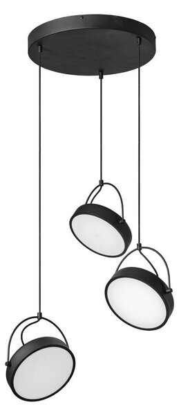 Osram - Lampada a sospensione LED su cavo DECOR PUCK 3xLED/12W/230V CRI 90 nero