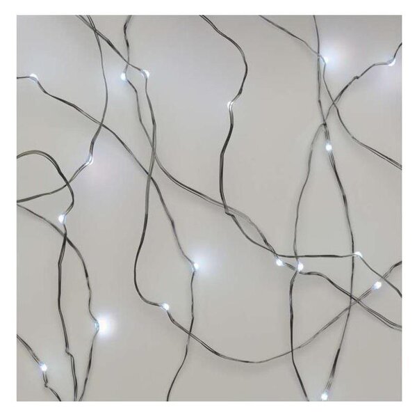 Catena luminosa da esterno a LED 40 LED, 9 m, IP44, bianco freddo